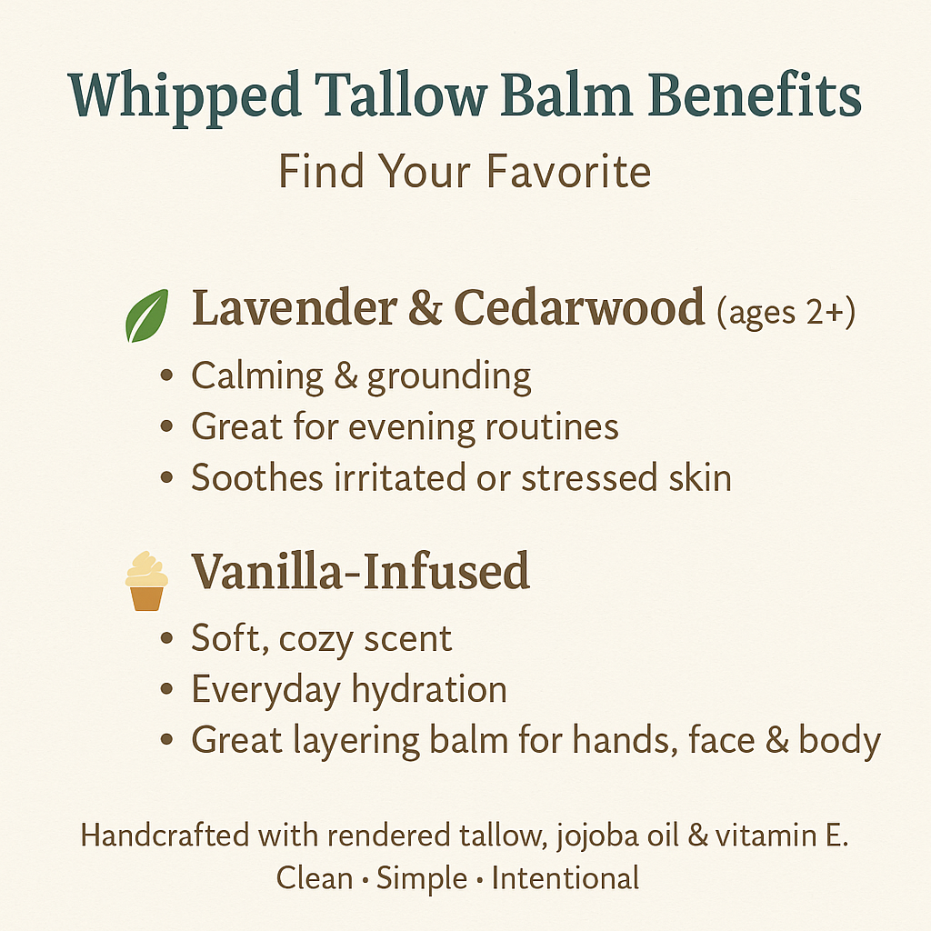 Whipped Tallow Balm