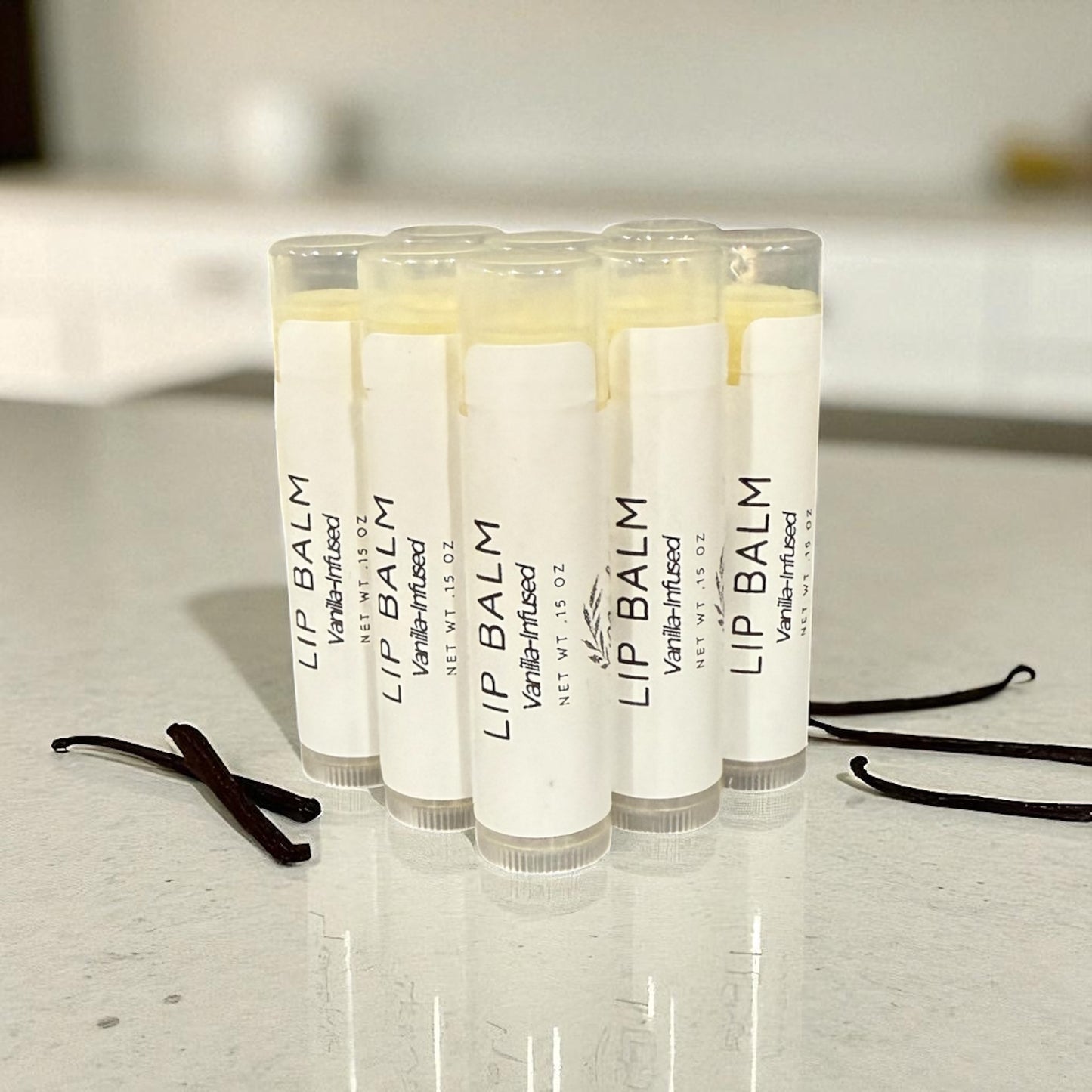 Vanilla-Infused Tallow Lip Balm