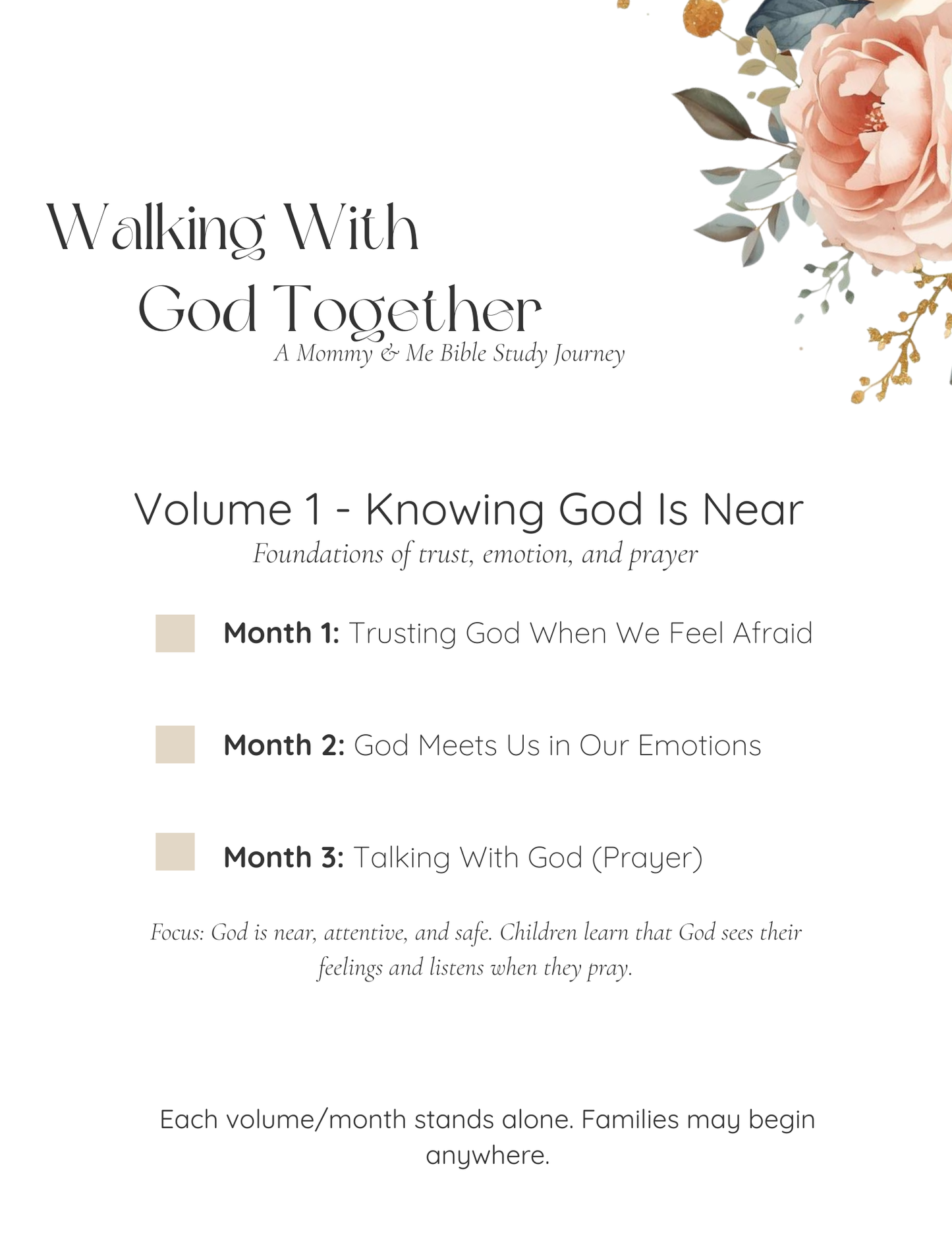 Walking With God Together - Volume 1