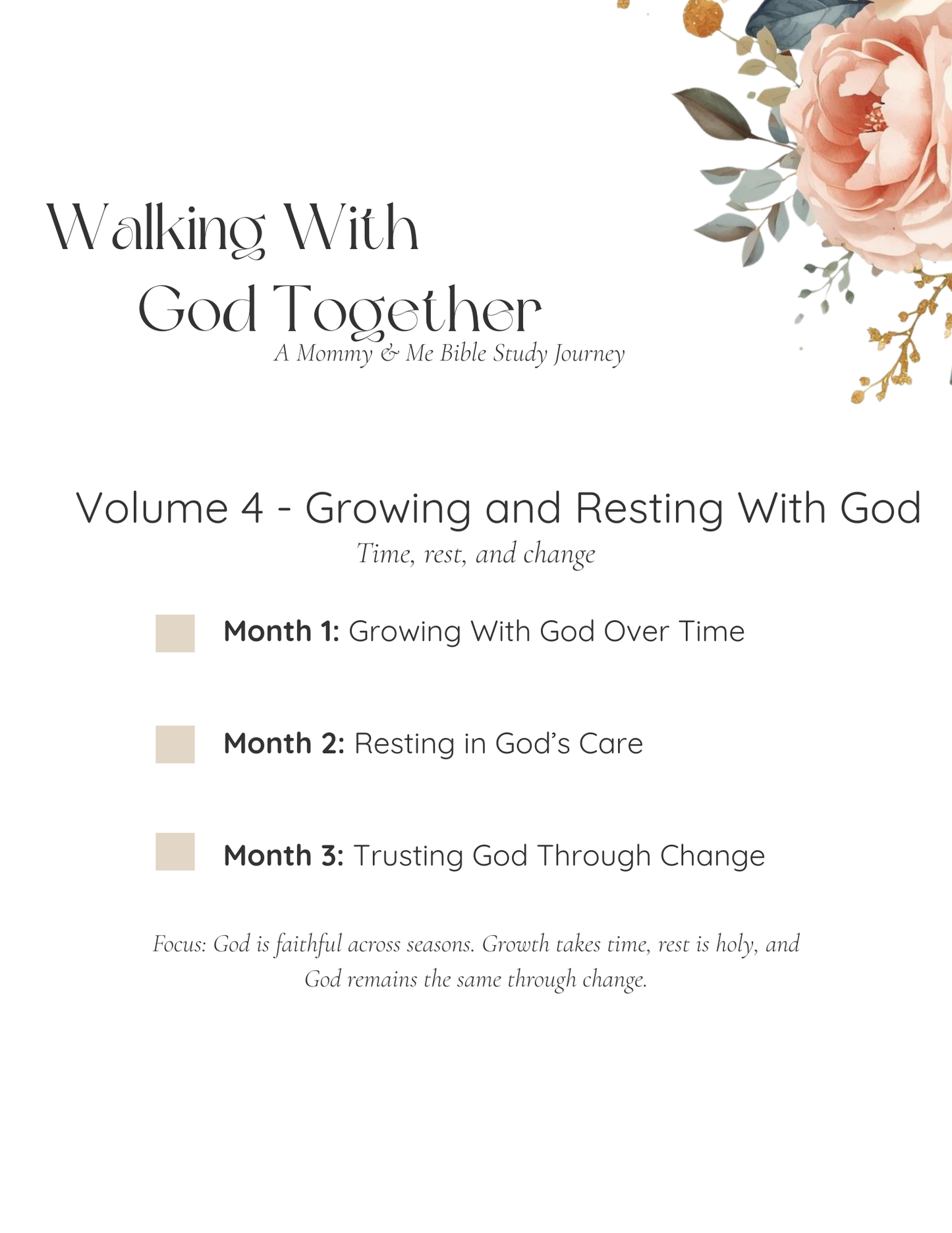 Walking With God Together - Volumes 1-4 Full Study