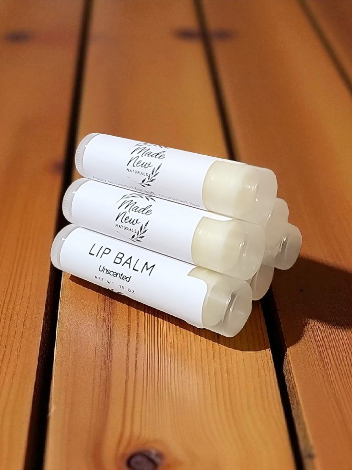 Unscented Tallow Lip Balm