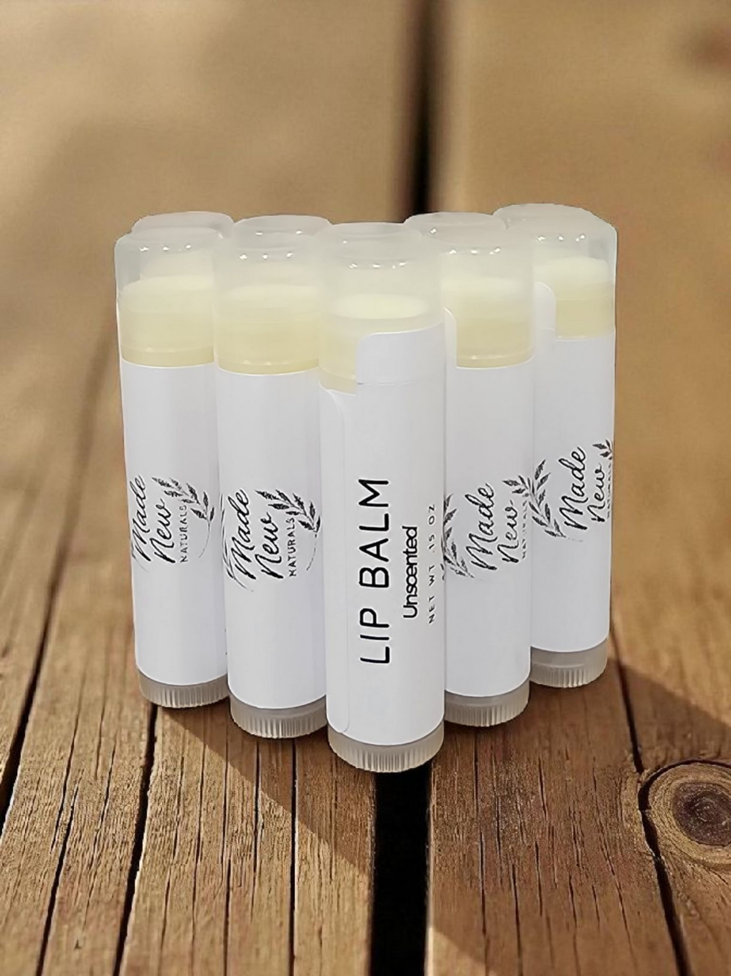 Unscented Tallow Lip Balm