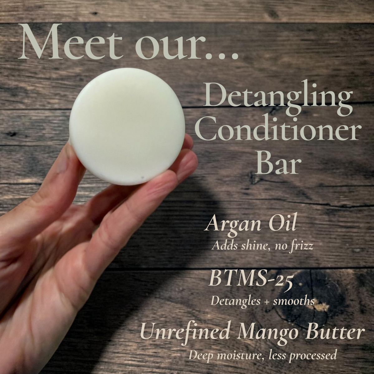 The Trio — 3 Shampoo Bars + Conditioner Bar