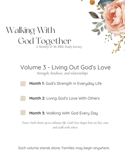 Walking With God Together - Volume 3